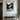 Abstract oil painting with wave-like flowing white lines over black background