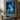 contemporary abstract oil painting with blue and gold block texture, modern minimalist wall art for home or office