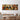 Panoramic Abstract Expressionist Painting of Stylized Birds in Bold Colors