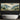 Panoramic Impressionist Mountain Landscape Oil Painting in Blue and Green