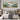Panoramic Impressionist Mountain Landscape Oil Painting in Blue and Green
