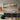 Panoramic Impressionist Seaside Oil Painting with Sunset Colors