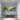Panoramic Textured Landscape Oil Painting of Misty Mountains with Pavilion