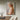 Romantic Impressionist Oil Portrait of Bride with Floral Hair in Soft Light