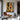 artist-made abstract nude wall art featuring a golden cubist female figure with geometric style