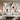 Set of 2 Colorful Abstract Oil Paintings with Textured Color Blocks