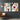 Set of 2 Colorful Abstract Oil Paintings with Textured Color Blocks