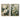 Set of 2 Impressionist Floral Oil Paintings with White Flowers and Green Foliage