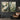 Set of 2 Impressionist Floral Oil Paintings with White Flowers and Green Foliage