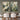 Set of 2 Impressionist Floral Oil Paintings with White Flowers and Green Foliage
