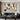 Set of 2 Geometric Abstract Oil Paintings in Beige and Black