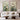 Set of 2 Impressionist Floral Oil Paintings with White Wildflowers and Green Background