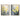 Set of 2 Yellow Daffodil Floral Oil Paintings with Textured Backgrounds