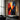 "Shadow & Spark" abstract oil painting featuring a dynamic interplay of deep blacks and greys with vibrant, textured accents of yellow, orange, and red.
