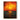 Original sunset oil painting in golden and red tones on vertical canvas wall art