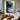 Monochrome Abstract Canvas Art with Heavy Texture in Black and White