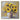 Still life oil painting of yellow sunflowers in a vase with heavy texture