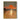 Textured Impressionist Oil Painting of Sunset Beach in Orange and Gold