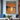 Textured Impressionist Oil Painting of Sunset Beach in Orange and Gold