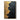 Textured Knife Painting in Black and Metallic Gold Abstract Style