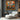 Pop art graffiti-style portrait painting with vibrant abstract character