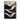 modern abstract oil painting in black and white with flowing wave shapes