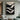 modern abstract oil painting in black and white with flowing wave shapes