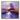 Twilight Reflection abstract oil painting with purple and orange sunset over water