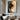 "Urban Luxe Abstract" modern oil painting featuring a dynamic abstract composition of black, white, and grey shapes and lines, highlighted with textured metallic gold elements.
