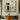 Basquiat-style graffiti painting with abstract human figure, chaotic text, and bold color splashes