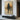 Minimalist Urban Silhouette Hand-Painted Canvas in Beige and Black