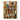 Vibrant Abstract Silhouette Figure Painting on Canvas in Red and Yellow