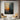 "Zen Profile Glow" abstract oil painting featuring a serene Buddha-like silhouette in profile on the right, with a dynamic abstract background of dark hues and gold accents on the left.
